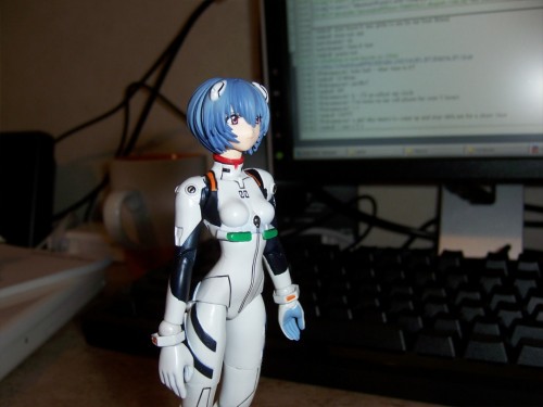 Picture 2 in [Revoltech Fraulein Ayanami Rei First Contact]