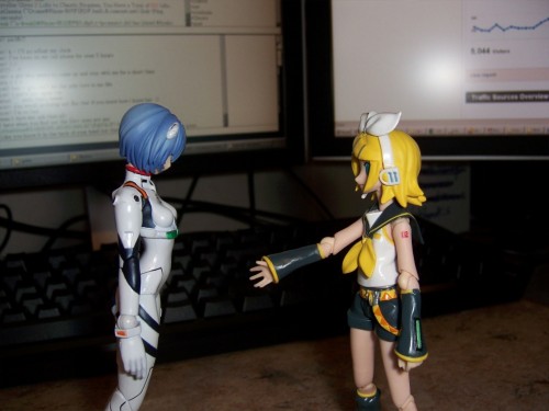 Picture 6 in [Revoltech Fraulein Ayanami Rei First Contact]