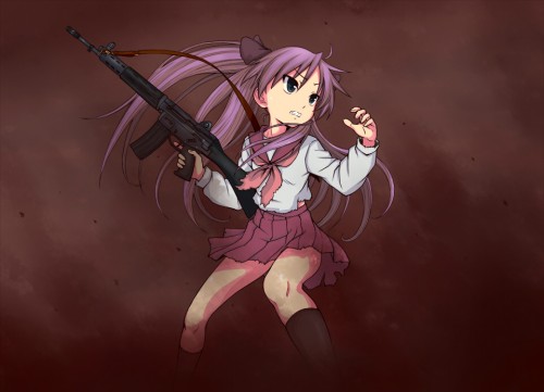 Picture 1 in [tsundere + twintails + guns part 2]